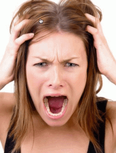 angry woman