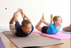 Kids are good at self-regulating Yoga. 