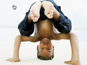 Love To Go Upside Down Dad!